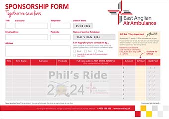 Link to sponsorship form